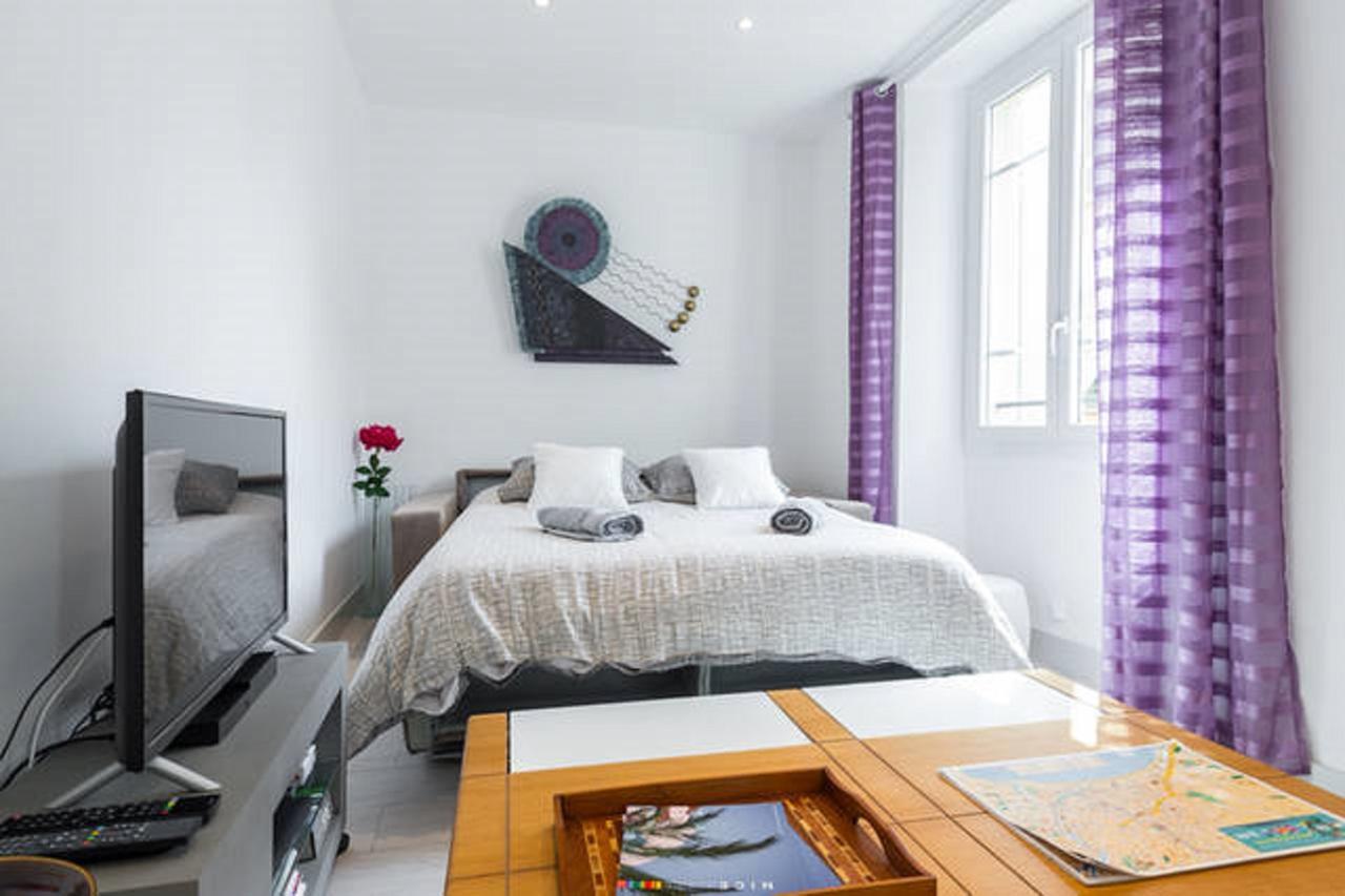 Le Rossetti 2 - F2 Lumineux, Ascenseur, Climatisation, Coeur Vieux-Nizza Esterno foto